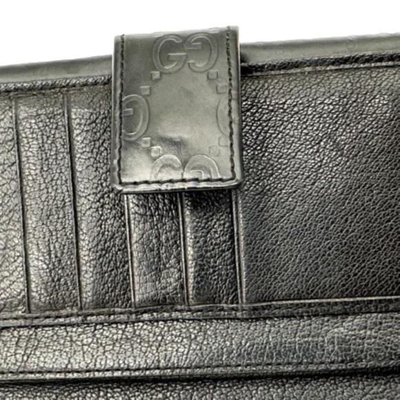 Gucci Black Long Bifold Wallet - Picture 11 of 14